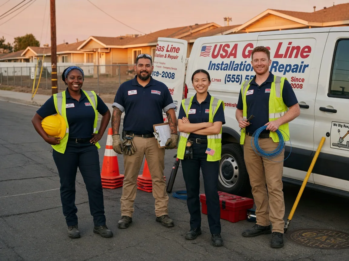 Gas Line Installation company in Solen, ND